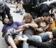 Riot police have clashed with protesters in Spain, Italy and Portugal