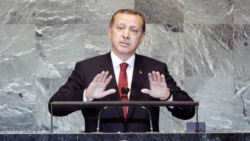 Turkish prime minister Recep Tayyip Erdogan said intercepted plane